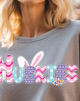🌸🐰 Fun Easter "HUSKIES" T-Shirt🐣🌼