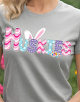 🌸🐰 Fun Easter "HUSKIES" T-Shirt🐣🌼