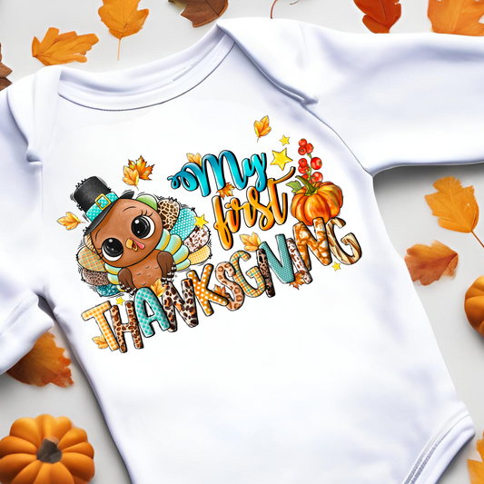 Boys "My 1st Thanksgiving" Onesie-Children-Infant