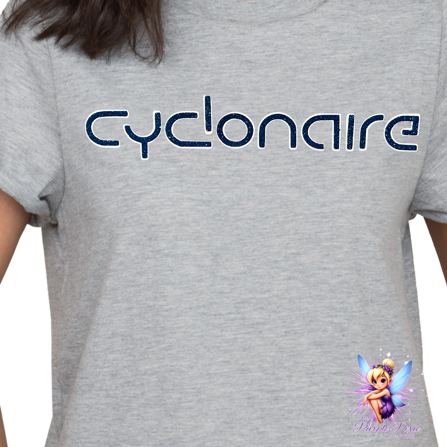 CYCLONAIRE Glitter T-SHIRT