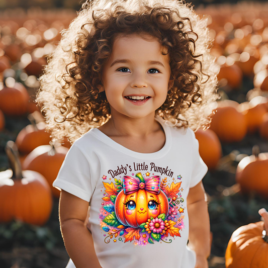 Daddy's Little Pumpkin Children's T-Shirt