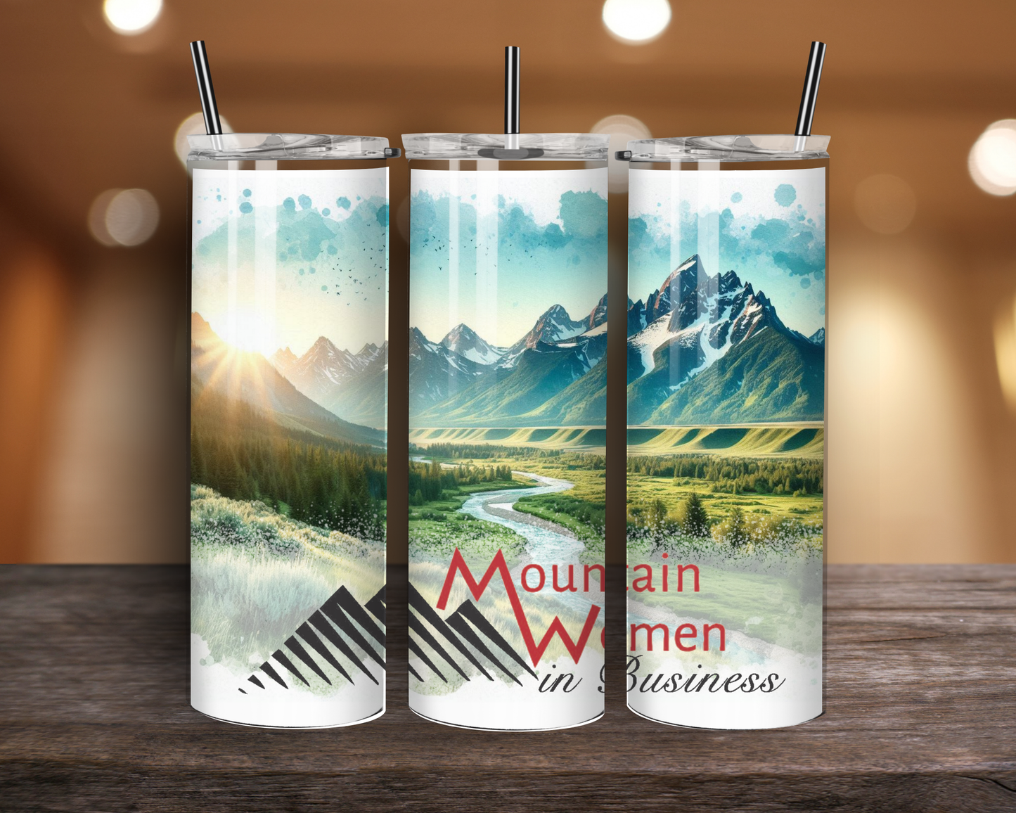 Mountain Women in Business Custom Tumbler