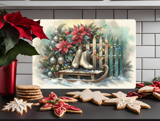 Winter Wonderland Cutting Board